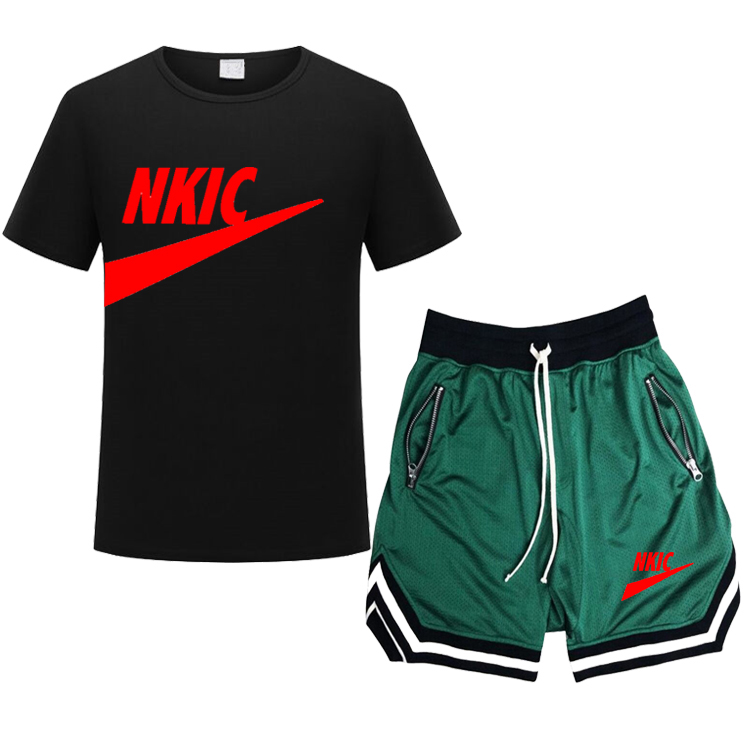 New Jogging 2Pcs Suits Short-Sleeves Man Tracksuit Sets Brand LOGO Print Sportswear Oversized white black T-Shirt Shorts Male Outfits
New Jogging 2Pcs Suits Short-Sleeves Man Tracksuit Sets Brand LOGO Print Sportswear Oversized white black T-Shirt Shorts Male Outfits