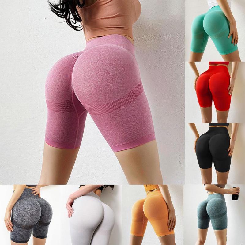 Gym Clothing Yoga Shorts Women Solid Color High Waist Summer Quick Drying Short Sports Hip Lift ShortsGym, Light grey
Gym Clothing Yoga Shorts Women Solid Color High Waist Summer Quick Drying Short Sports Hip Lift ShortsGym, Light grey