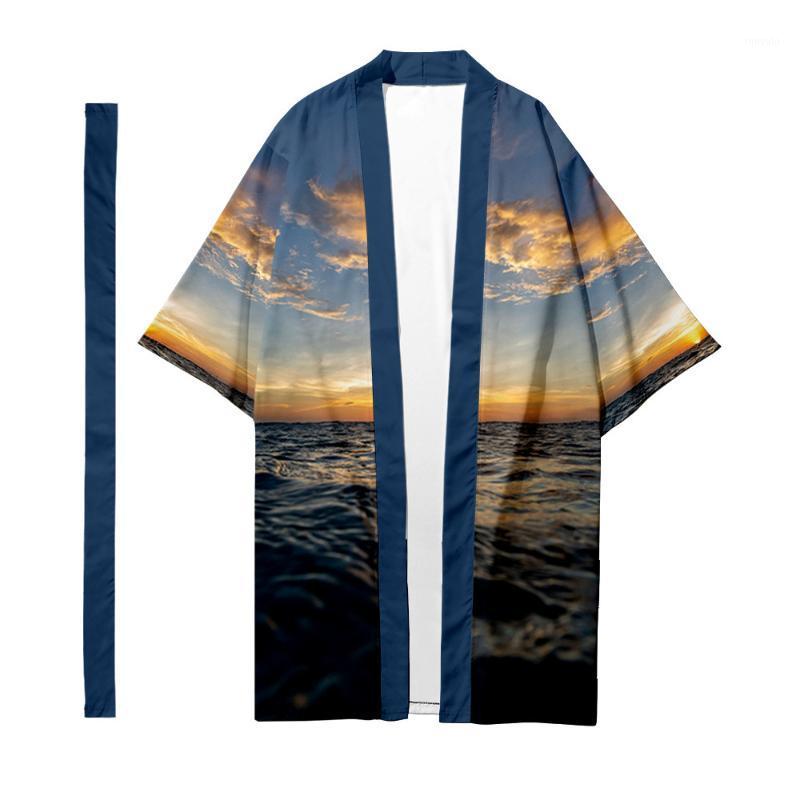 Ethnic Clothing Men's Japanese Traditional Long Kimono Cardigan Women's Hawaiian Pattern Shirt Yukata Jacket 4
Ethnic Clothing Men's Japanese Traditional Long Kimono Cardigan Women's Hawaiian Pattern Shirt Yukata Jacket 4