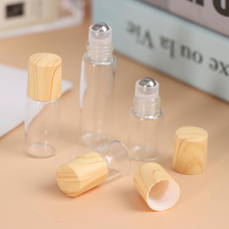 Storage Bottles & Jars 1/2/3/5ml Roll On Glass For Essential Oil Empty Perfume Bottle Refillable Container With Bamboo Lid Cosmetic
Storage Bottles & Jars 1/2/3/5ml Roll On Glass For Essential Oil Empty Perfume Bottle Refillable Container With Bamboo Lid Cosmetic