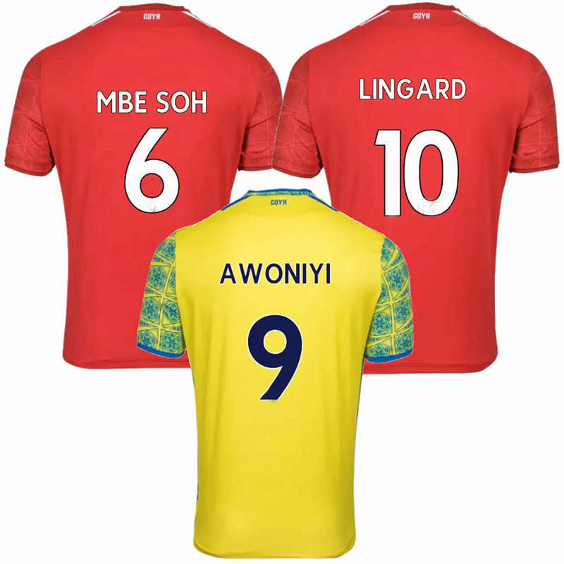 22 23 Nottingham LINGARD soccer jersey MBE SOH NIAKHATE AWONIYI SURRIDGE JOHNSON RICHARDS 2022 2023 Forest football shirt, Home
22 23 Nottingham LINGARD soccer jersey MBE SOH NIAKHATE AWONIYI SURRIDGE JOHNSON RICHARDS 2022 2023 Forest football shirt, Home