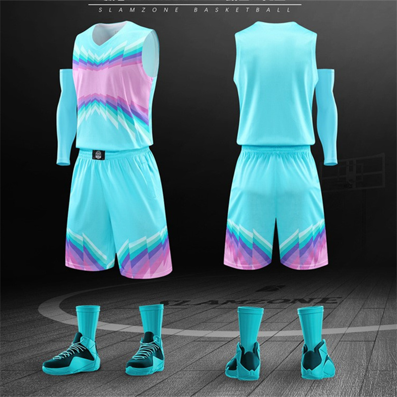Customized Blank Basketball Jersey & Basketball shorts set Men women sleeveless tracksuit Basketball training suit Sportswear 220615, Blue 
Customized Blank Basketball Jersey & Basketball shorts set Men women sleeveless tracksuit Basketball training suit Sportswear 220615, Blue