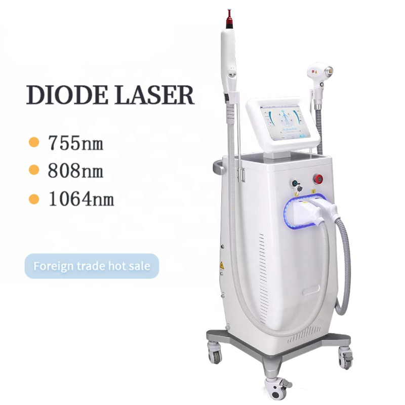 808nm Diode Laser Hair Removal Machine Alexandrite Lazer Epilation Nd yag Tattoo Remova