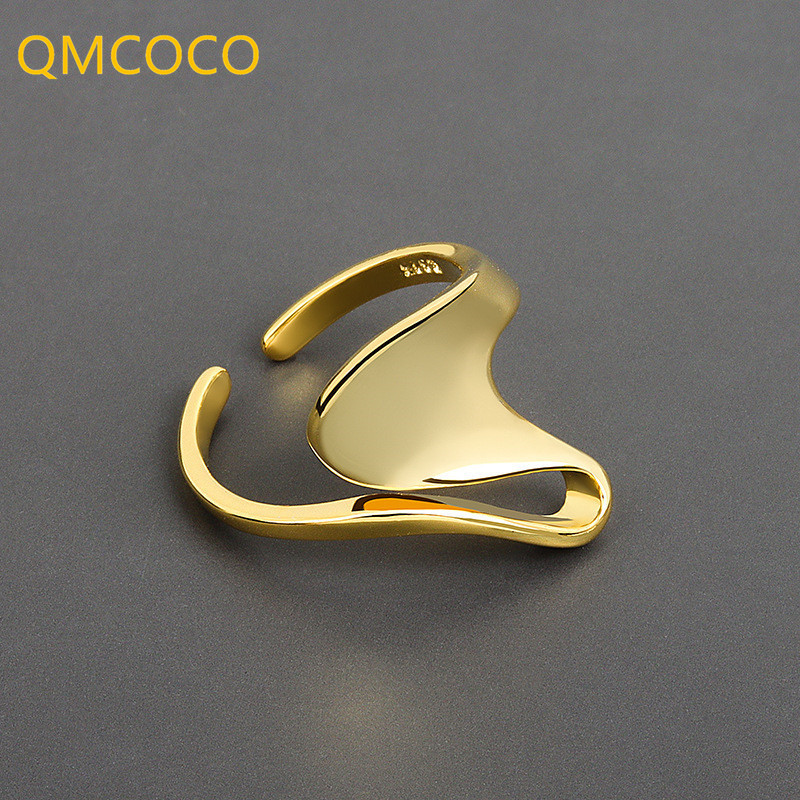 QMCOCO Silver Color Design Open Adjustable Rings Korean Twisted Wave Ring For Women Fashion Accessories Birthday Party Gifts 220716
QMCOCO Silver Color Design Open Adjustable Rings Korean Twisted Wave Ring For Women Fashion Accessories Birthday Party Gifts 220716