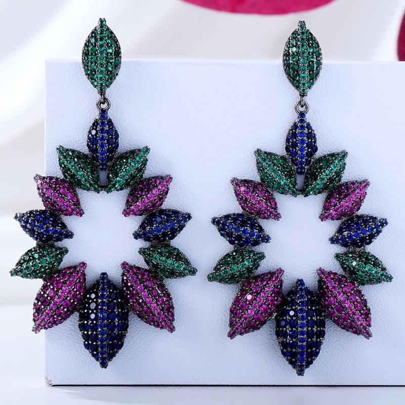 Dangle & Chandelier GODKI Trendy Big Bold Multicolor Earrings For Women Wedding Geometric Drop Earring Brincos Female DIY Fashion Jewelry Gi
Dangle & Chandelier GODKI Trendy Big Bold Multicolor Earrings For Women Wedding Geometric Drop Earring Brincos Female DIY Fashion Jewelry Gi