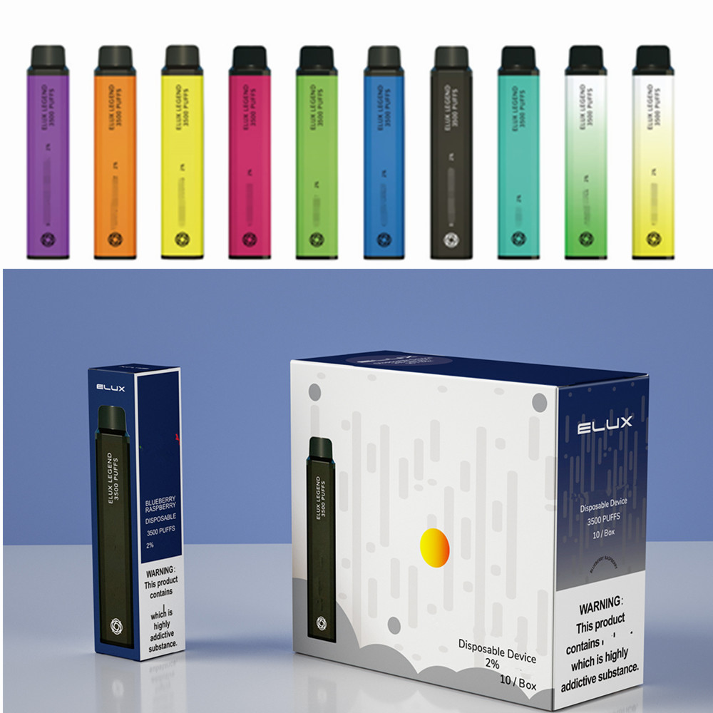 Elux Legend 3500 puff Disposables Vapes E cigarette Vape Pen 1500mAh Battery Vaporizer Stick Vapor Kit 2% 10ml Pre Filled Cartridge Device Bang xxl max pro 2 in 1
Elux Legend 3500 puff Disposables Vapes E cigarette Vape Pen 1500mAh Battery Vaporizer Stick Vapor Kit 2% 10ml Pre Filled Cartridge Device Bang xxl max pro 2 in 1