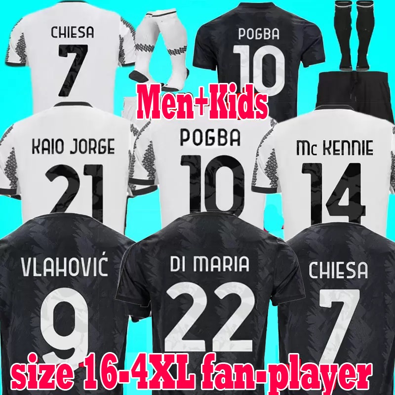 POGBA VLAHOVIC CHIESA 22 23 soccer jersey DI MARIA LOCATELLI football shirt KEAN McKENNIE Camiseta futbol 22 23 men kids kit with socks FANS PLAYER 4XL, Away+ucl
POGBA VLAHOVIC CHIESA 22 23 soccer jersey DI MARIA LOCATELLI football shirt KEAN McKENNIE Camiseta futbol 22 23 men kids kit with socks FANS PLAYER 4XL, Away+ucl