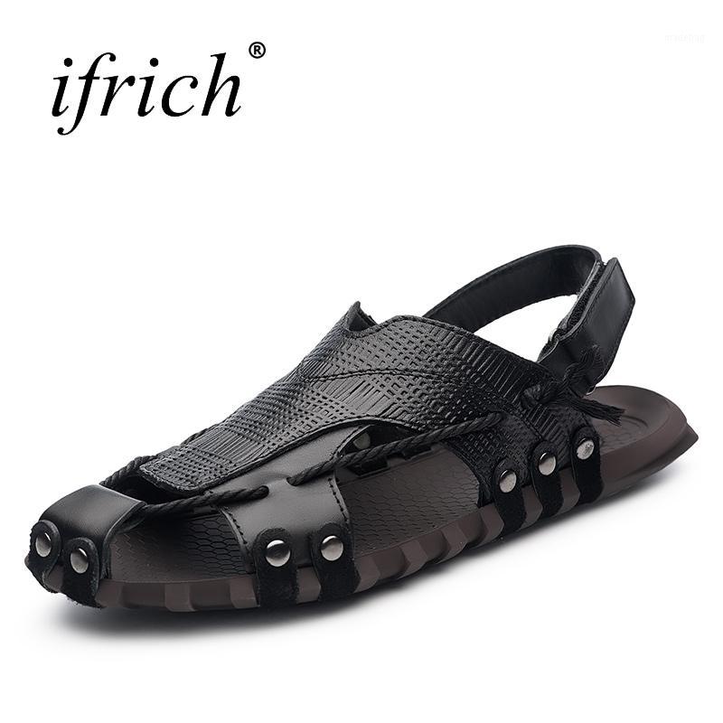 Mens Shoes Genuine Leather Large Size 38-47 Sandals For Men Comfortable Outdoor 2022 Flat, Brown
Mens Shoes Genuine Leather Large Size 38-47 Sandals For Men Comfortable Outdoor 2022 Flat, Brown