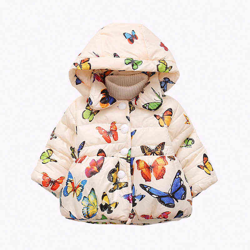 2020 Autumn Winter Toddler Baby Girls Coat Children Cotton Warm Coat Girls Butterfly Print Hooded Children Cotton Coat J220718, White
2020 Autumn Winter Toddler Baby Girls Coat Children Cotton Warm Coat Girls Butterfly Print Hooded Children Cotton Coat J220718, White