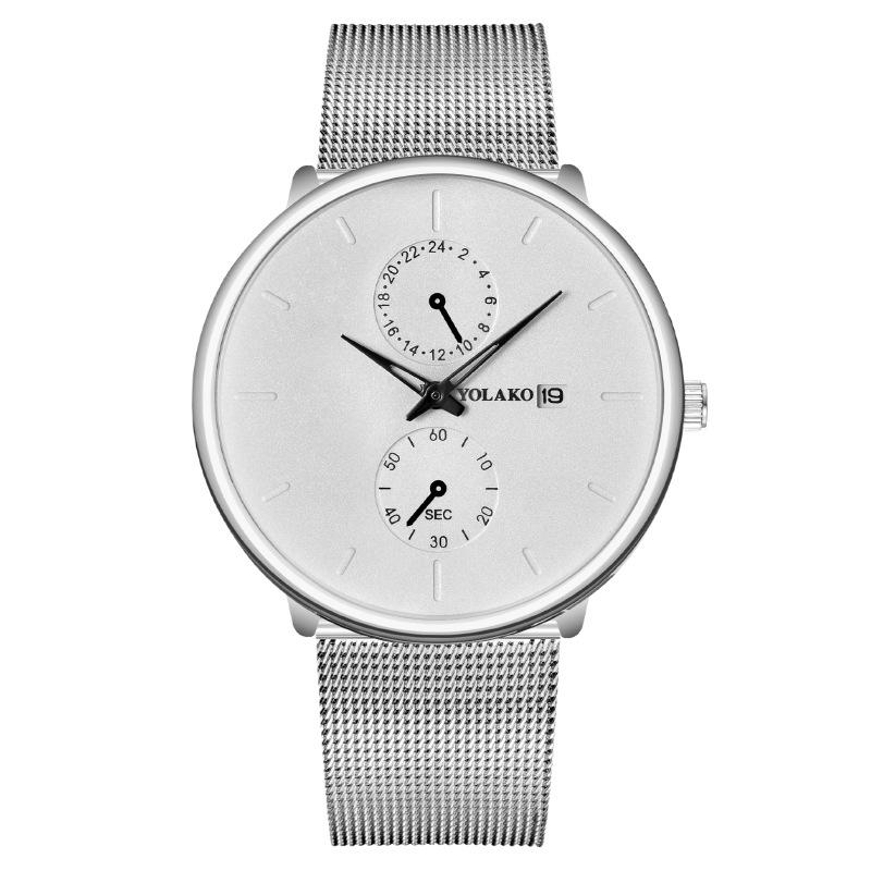 Wristwatches Fashion Round Quartz Innovative Calendar Dial Casual Watches Stainless Net Strap Fashionable Clock Waterproof Wristwatch For Me, Black rose gold
Wristwatches Fashion Round Quartz Innovative Calendar Dial Casual Watches Stainless Net Strap Fashionable Clock Waterproof Wristwatch For Me, Black rose gold