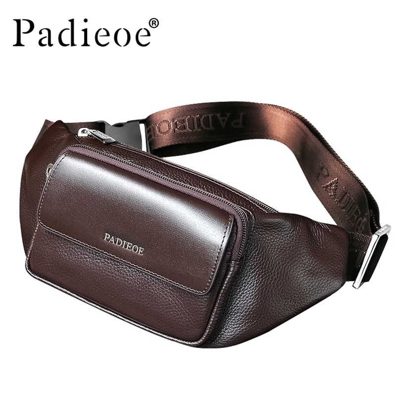 Padieoe Genuine Mens Packs New Designer Leather Casual Pack High Quality Unisex Belt Waist Bag 201118, Army green
Padieoe Genuine Mens Packs New Designer Leather Casual Pack High Quality Unisex Belt Waist Bag 201118, Army green