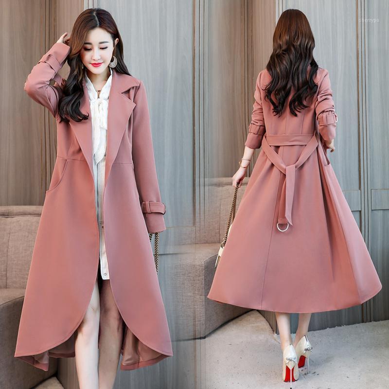 Women's Trench Coats 2022 Spring And Autumn Ladies Explosion Models Korean Fashion Temperament Loose Casual Long Windbreaker Tide
Women's Trench Coats 2022 Spring And Autumn Ladies Explosion Models Korean Fashion Temperament Loose Casual Long Windbreaker Tide