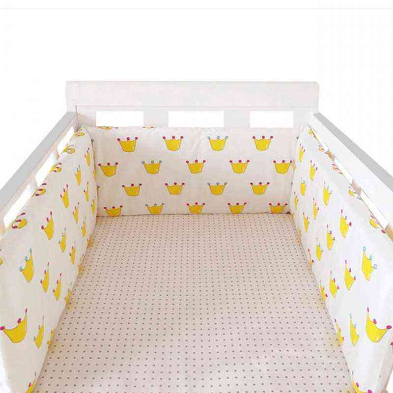 200*30cm Baby Crib Fence Cotton Bed Protection Railing Thicken Bumper One-piece Crib Around Protector Baby Room Decor G220421