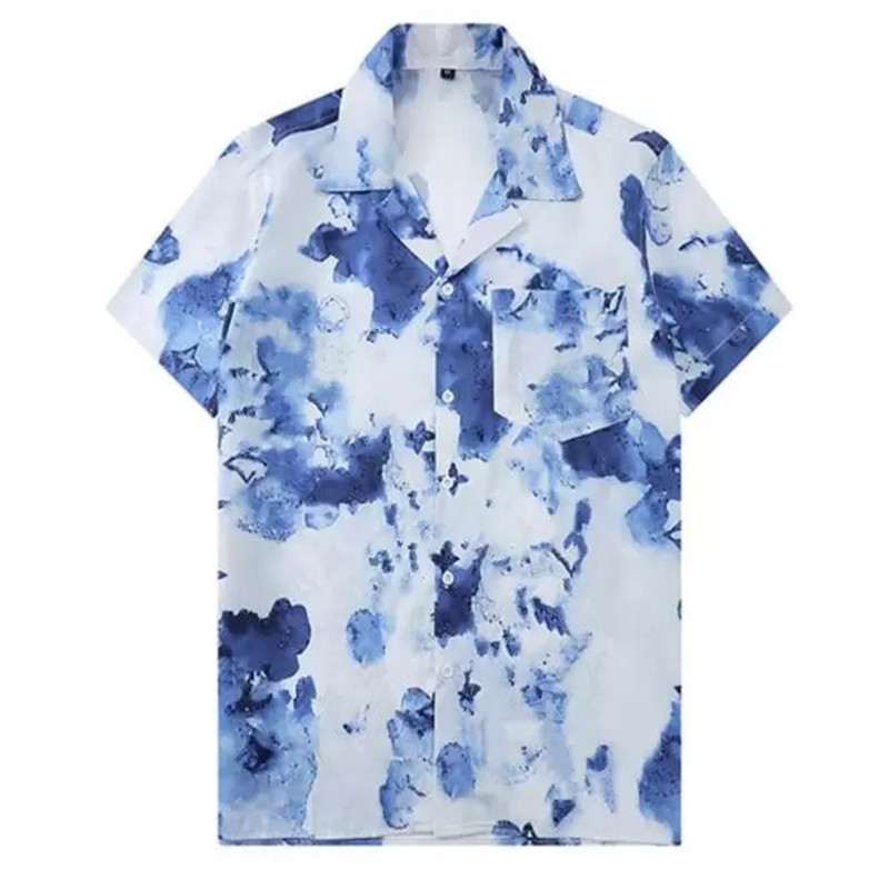 2022 Men's Patterned Shirt Letter Print single breasted Designer Summer High Quality Top Short Sleeve Flower beach blouse, Customize
2022 Men's Patterned Shirt Letter Print single breasted Designer Summer High Quality Top Short Sleeve Flower beach blouse, Customize