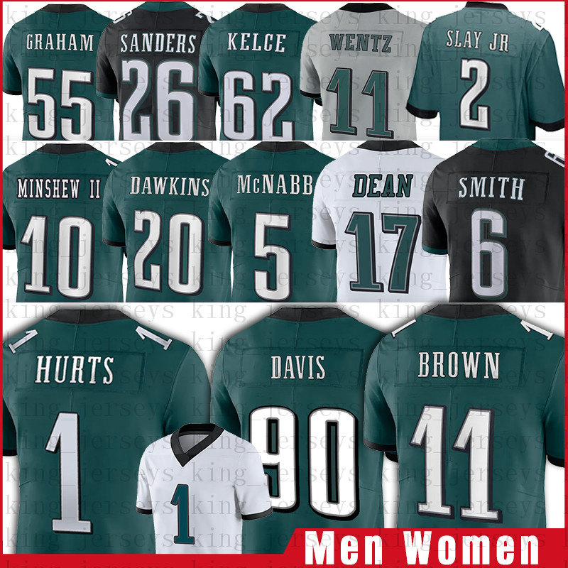 11 Brown Football Jerseys 1 Jalen Hurts DeVonta Smith Davis Dean Jason Kelce Brian Dawkins Miles Sanders Darius Slay Jr, Women(lao ying)
11 Brown Football Jerseys 1 Jalen Hurts DeVonta Smith Davis Dean Jason Kelce Brian Dawkins Miles Sanders Darius Slay Jr, Women(lao ying)