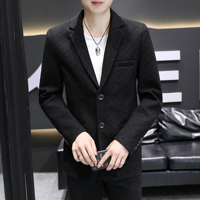 Men's Suits & Blazers 2022 Men's Autumn And Winter Woolen Blazer Youth Double Buckle Plaid Leisure BlazerMen's, Black
Men's Suits & Blazers 2022 Men's Autumn And Winter Woolen Blazer Youth Double Buckle Plaid Leisure BlazerMen's, Black