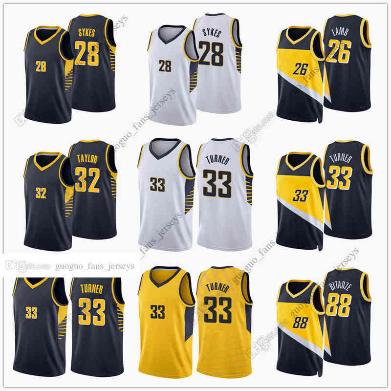 Custom Printed 2022 New City Basketball Jerseys 26 Lamb 28 Sykes 32 Taylor 33 Turner 88 Bitadze White Black Yellow High Quality Jersey Size
Custom Printed 2022 New City Basketball Jerseys 26 Lamb 28 Sykes 32 Taylor 33 Turner 88 Bitadze White Black Yellow High Quality Jersey Size