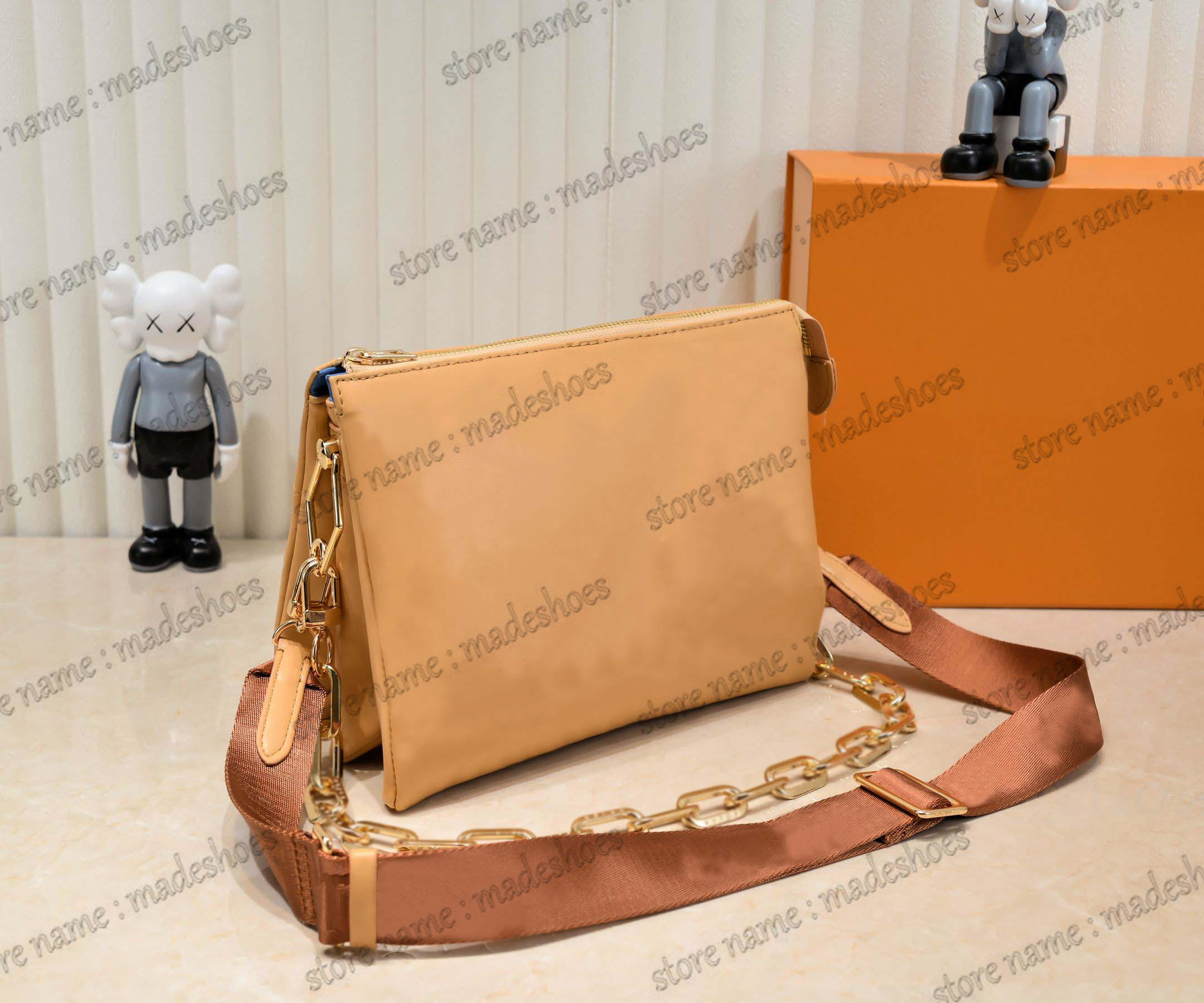 Coussin PM handbag M57790 Designer Bags compact Letter Flower Pattern Embossed Puffy Leather cross-body chain Shoulder Bags
Coussin PM handbag M57790 Designer Bags compact Letter Flower Pattern Embossed Puffy Leather cross-body chain Shoulder Bags