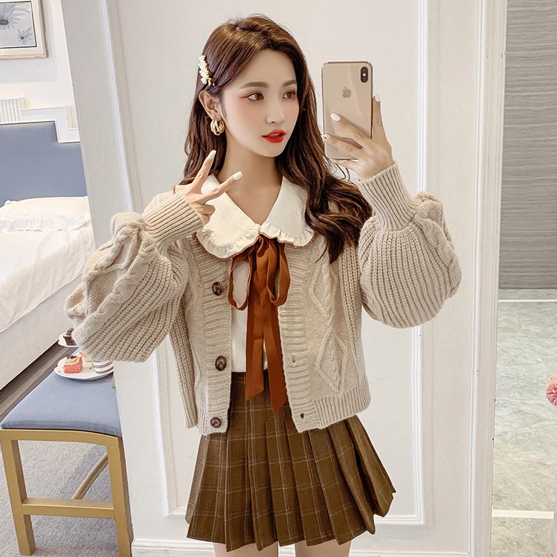 Work Dresses Autumn Korean High Waist Pleated Skirts Gothic Cute Mini Plaid Skirt Apricot Blouse Y2K Women JK Uniform Students Clothes
Work Dresses Autumn Korean High Waist Pleated Skirts Gothic Cute Mini Plaid Skirt Apricot Blouse Y2K Women JK Uniform Students Clothes