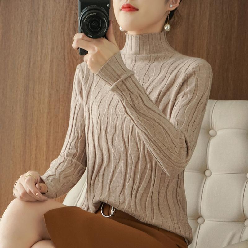 Women' Sweaters High Quality Soft Cashmere Sweater Women' Design Thick Mock-neck Pullover Solid ColorWomen, Black
Women' Sweaters High Quality Soft Cashmere Sweater Women' Design Thick Mock-neck Pullover Solid ColorWomen, Black