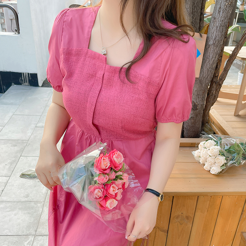 22ss Women Plus Size Casual Cotton Dresses Suit Dress Fashion Summer Spring Pink Europe Short Sleeve Slimming Lady Clothing
22ss Women Plus Size Casual Cotton Dresses Suit Dress Fashion Summer Spring Pink Europe Short Sleeve Slimming Lady Clothing