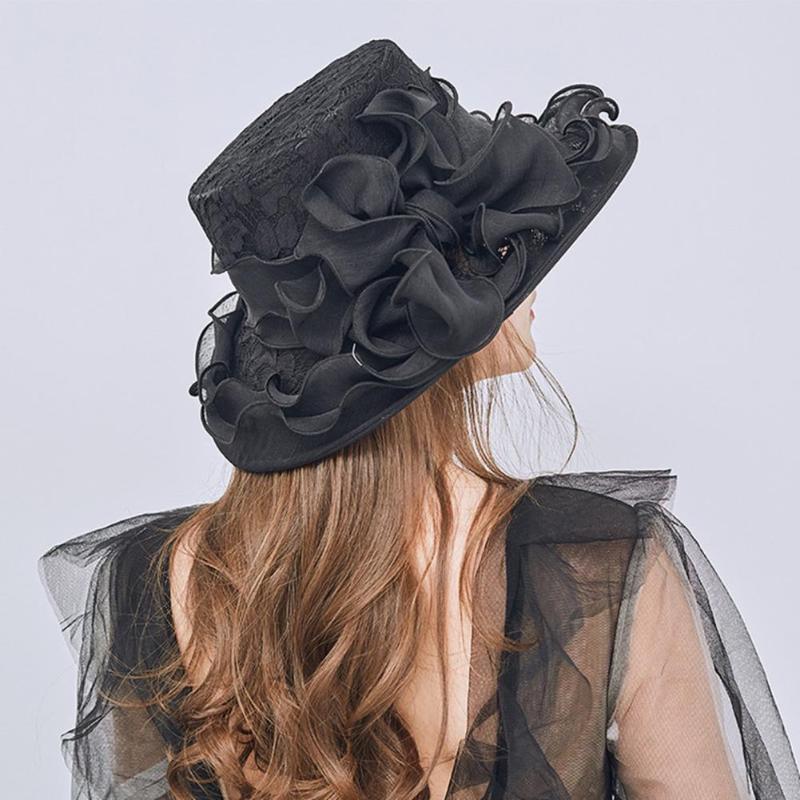 Visors Ele-choices Large Brim Cap For Women Lace Bow Temperament Foldable Flat Top Sun Hats BanquetVisors VisorsVisors, Grey
Visors Ele-choices Large Brim Cap For Women Lace Bow Temperament Foldable Flat Top Sun Hats BanquetVisors VisorsVisors, Grey