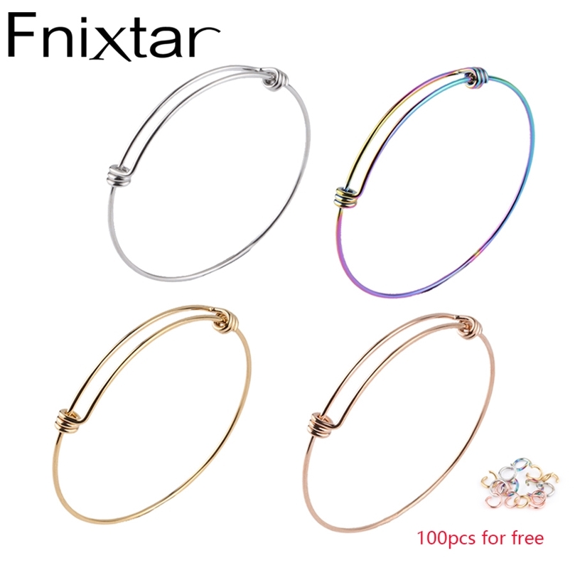 Fnixtar 50PcsLot 18mm 16mm Thickness Wire Bangle Bracelets Stainless Steel Expandable Wire Cable Bangle Jump Ring 556066mm 220716
Fnixtar 50PcsLot 18mm 16mm Thickness Wire Bangle Bracelets Stainless Steel Expandable Wire Cable Bangle Jump Ring 556066mm 220716