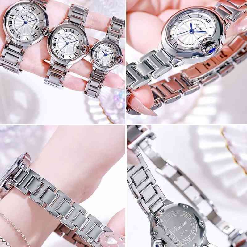 luxury women watch santos wristwatches high quality womenBallon Bleu Blue pointer balloon series watches light luxury steel quartz, Black
luxury women watch santos wristwatches high quality womenBallon Bleu Blue pointer balloon series watches light luxury steel quartz, Black