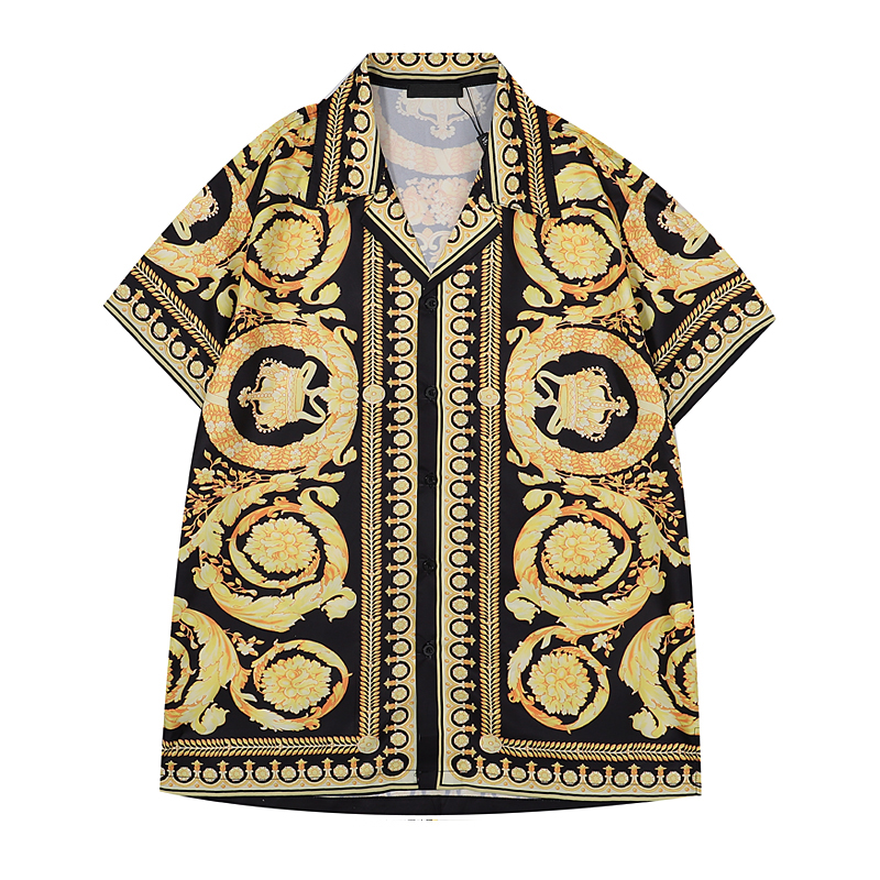 Luxury Designer Shirts Mens Fashion Geometric print bowling shirt Hawaii Floral Casual Shirts Men Slim Fit Short Sleeve Variety, As the picture shows
Luxury Designer Shirts Mens Fashion Geometric print bowling shirt Hawaii Floral Casual Shirts Men Slim Fit Short Sleeve Variety, As the picture shows