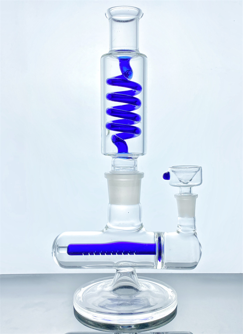 Glass bong smoking 14mm joint hookah rig Perc multifunctional lateral base smoking accessories
Glass bong smoking 14mm joint hookah rig Perc multifunctional lateral base smoking accessories