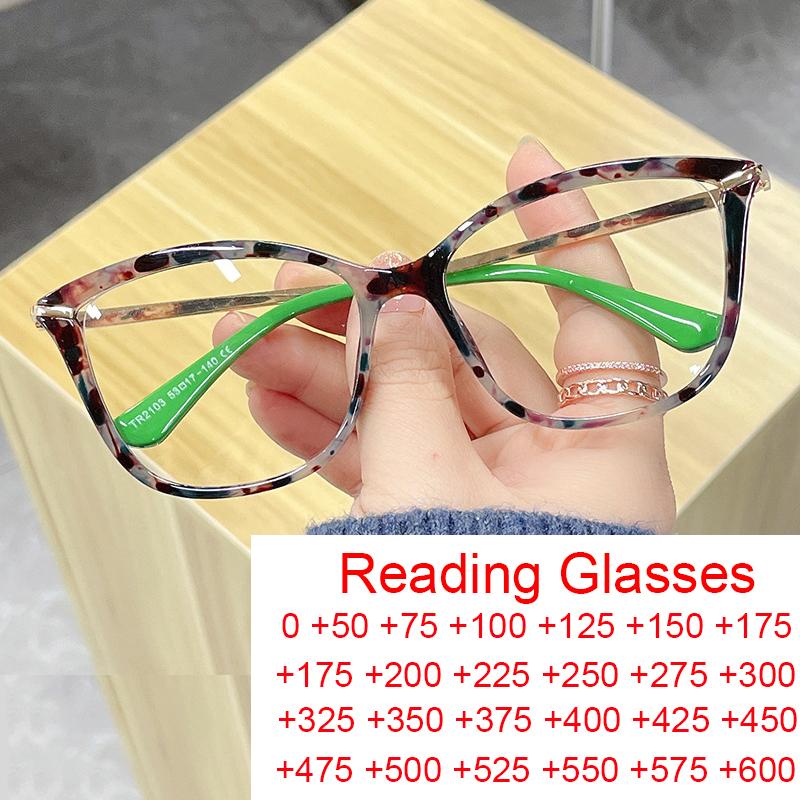 Sunglasses Retro Cat Eye Frame Computer Anti Blue Light Women's Reading Glasses Flower Clear Lens Prescription Eyeglasses Plus 0 - 6.0Su
Sunglasses Retro Cat Eye Frame Computer Anti Blue Light Women's Reading Glasses Flower Clear Lens Prescription Eyeglasses Plus 0 - 6.0Su