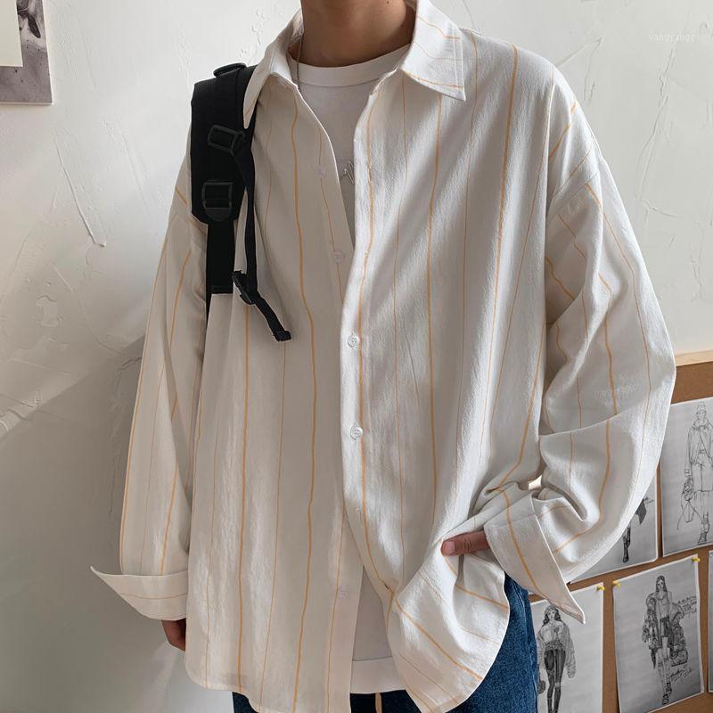 Autumn Cotton Striped Shirt Men's Fashion Dress Shirts Mens Business Casual Men Streetwear Wild Loose Long Sleeve, Black
Autumn Cotton Striped Shirt Men's Fashion Dress Shirts Mens Business Casual Men Streetwear Wild Loose Long Sleeve, Black