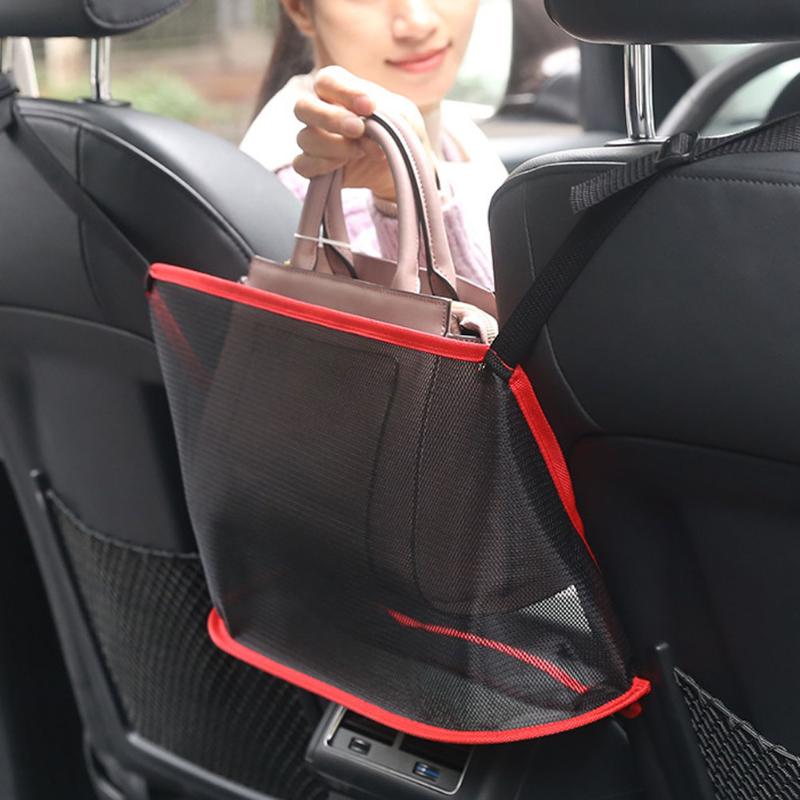 Car Organizer Net Pocket Handbag Holder Mesh Bags Backseat Purse Phone Storage Netting Pouch Accessories
Car Organizer Net Pocket Handbag Holder Mesh Bags Backseat Purse Phone Storage Netting Pouch Accessories