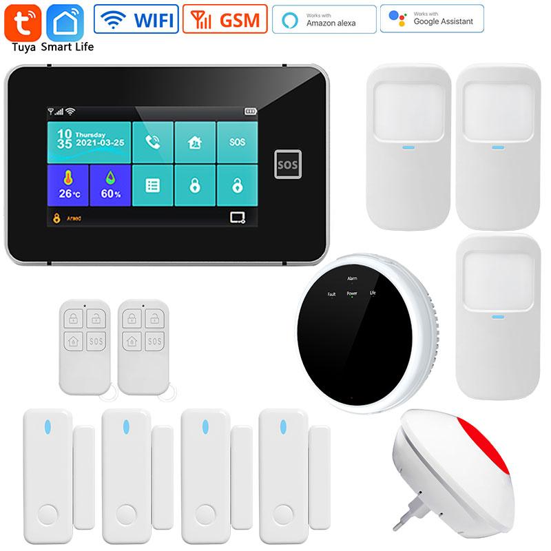 Alarm Systems Touch Screen Tuya Smart System Home Security G60 4.3 Inches Color GSM Wifi Wireless Connection Safety
Alarm Systems Touch Screen Tuya Smart System Home Security G60 4.3 Inches Color GSM Wifi Wireless Connection Safety