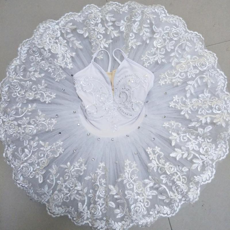White Sequined Professional Ballet Tutu Women Adult Ballet Dress Girls Kids Stage Wear Swan Lake Dance Ballerina Costumes Wear 220609, White 4
White Sequined Professional Ballet Tutu Women Adult Ballet Dress Girls Kids Stage Wear Swan Lake Dance Ballerina Costumes Wear 220609, White 4