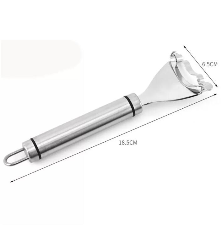 Stainless Steel Corn Stripper Fruit & Vegetable Tools Cob Peeler Threshing Kitchen Gadget Cutter Slicer Ergonomic Handle C0602G5s