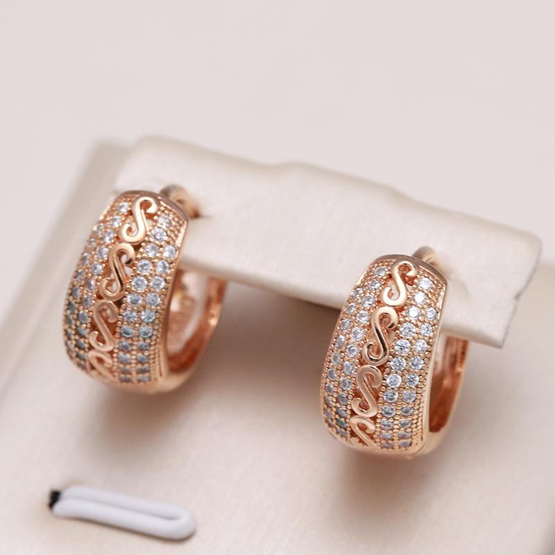 Dangle & Chandelier Kinel 585 Rose Gold Natural Zircon Hollow Pattern Earrings For Women Ethnic Bride Wedding Fine Boho JewelryDangle
Dangle & Chandelier Kinel 585 Rose Gold Natural Zircon Hollow Pattern Earrings For Women Ethnic Bride Wedding Fine Boho JewelryDangle