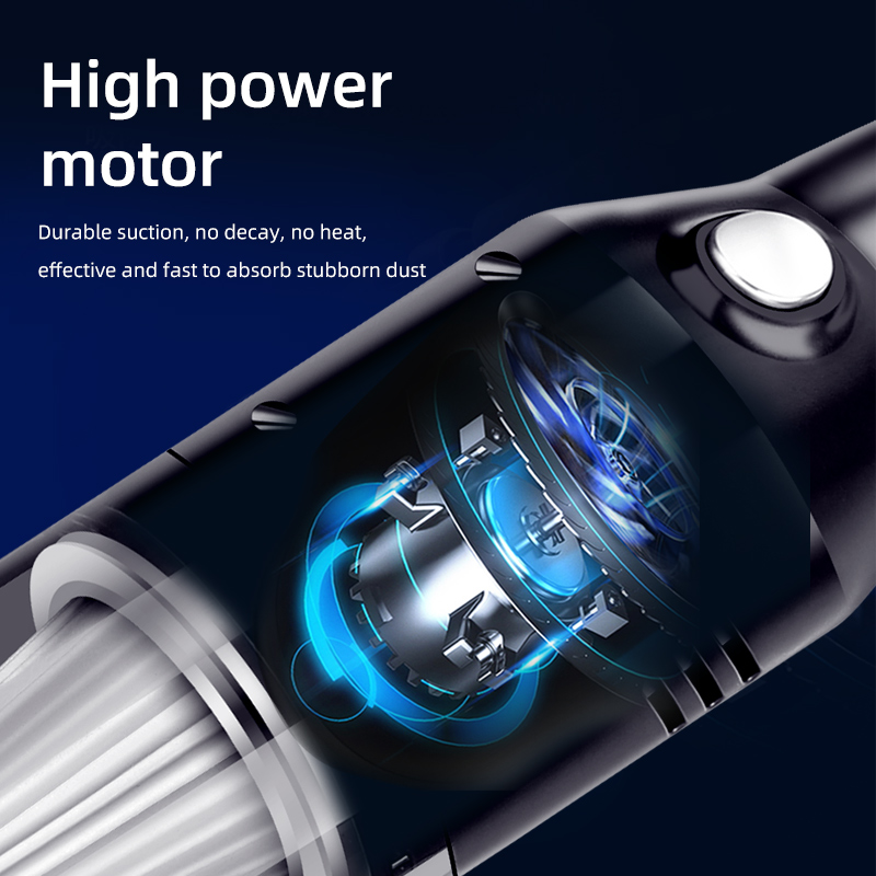 Portable Wireless Car Vacuum Cleaner Handheld Powerful Vacuum Cleaner For Auto Cordless Home Appliance Products Mini Cleaners