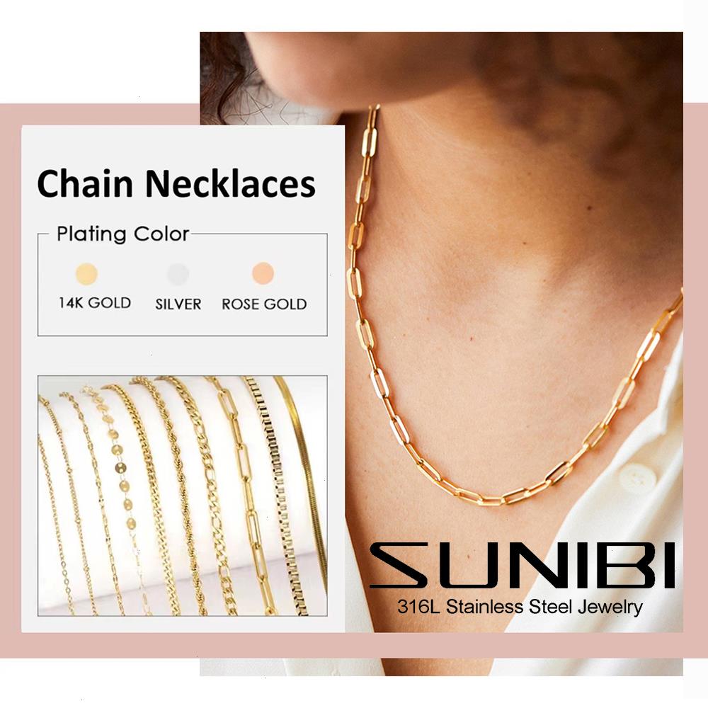 Classic Stainless Steel Necklaces For Women 14k Gold Plated Basic Punk Link Chain Necklace Solid Metal Jewelry Wholesale
Classic Stainless Steel Necklaces For Women 14k Gold Plated Basic Punk Link Chain Necklace Solid Metal Jewelry Wholesale
