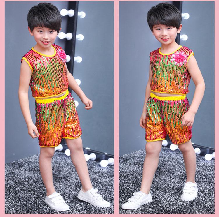 Stage Wear Boy Jazz Dance Sequins Costumes For Kids S Hip Hop Dancing Children Performance BoysStage, Yellow
Stage Wear Boy Jazz Dance Sequins Costumes For Kids S Hip Hop Dancing Children Performance BoysStage, Yellow