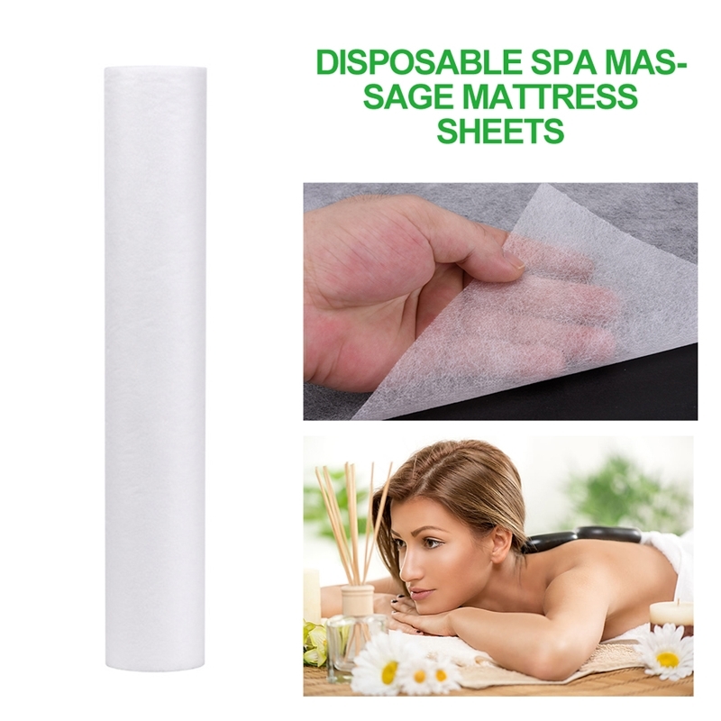 50pcs/roll Disposable Bed Sheets Bedroom Massage Table Beauty Salon Spa Non-woven Fabric Sheet Tattoo Supply 220325