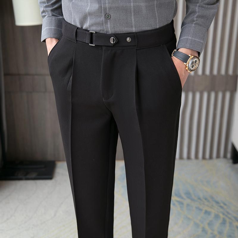 Men's Suits & Blazers Man Slim Suit Pants Casual Business Trousers Fashion Men Formal Wedding Dress Street Wear Male Clothing Black GrayMen'
Men's Suits & Blazers Man Slim Suit Pants Casual Business Trousers Fashion Men Formal Wedding Dress Street Wear Male Clothing Black GrayMen'
