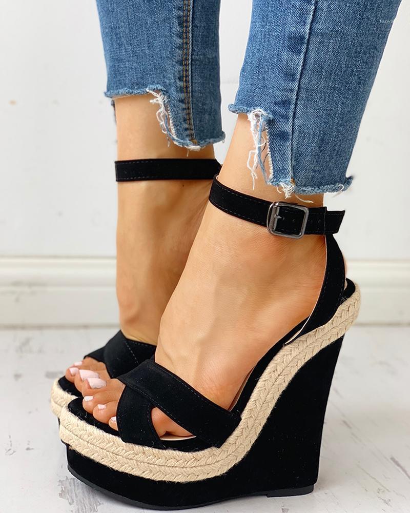 Brand Fashionable On Sale Women Shoes Wedges Heels Platform Extreme High Black Leisre Ladies Sandals
Brand Fashionable On Sale Women Shoes Wedges Heels Platform Extreme High Black Leisre Ladies Sandals