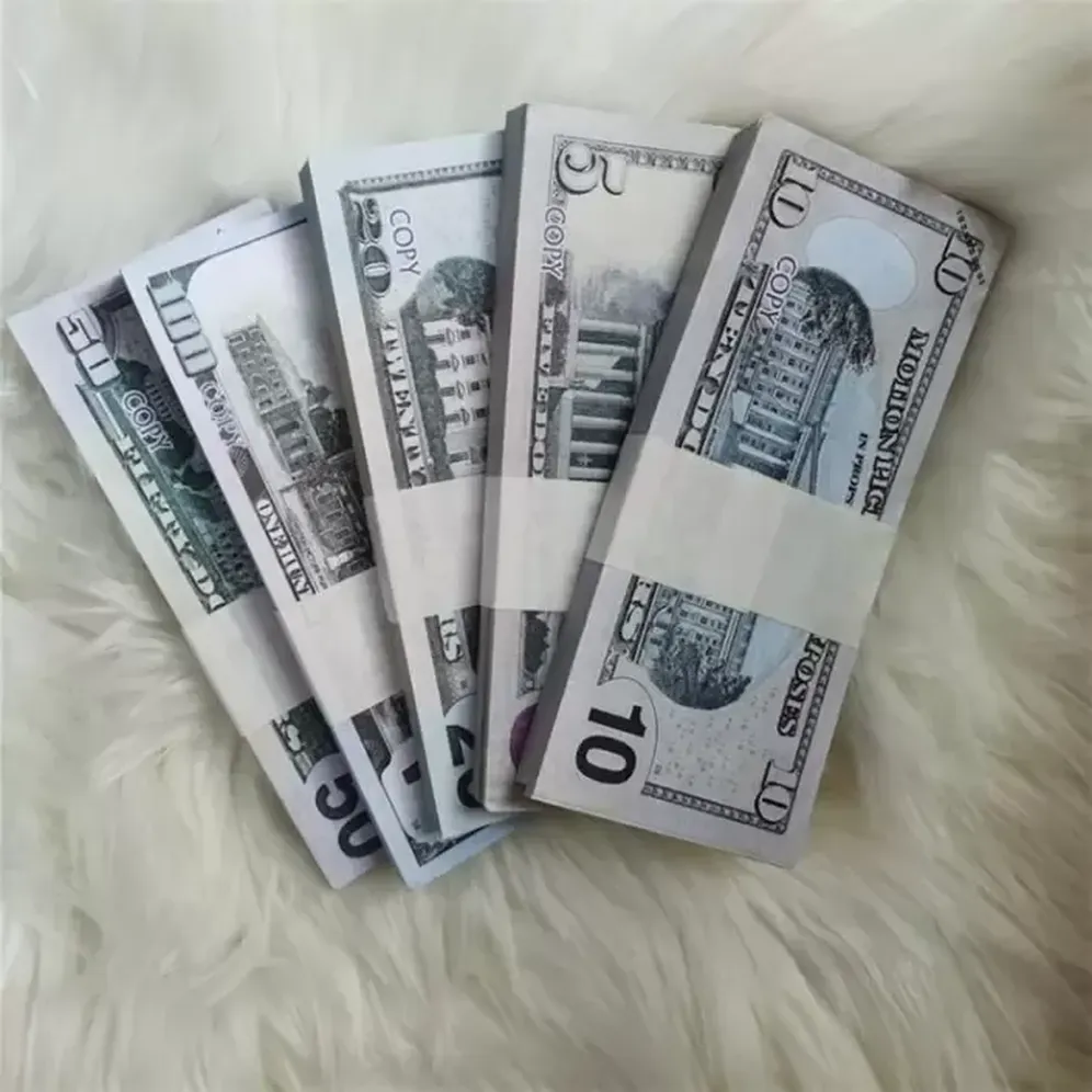 100pcs/package American 100 Free Bar Currency Paper Dollar Atmosphere Quality Props 100-5 Fake Money 0610
100pcs/package American 100 Free Bar Currency Paper Dollar Atmosphere Quality Props 100-5 Fake Money 0610