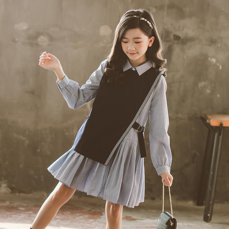 Clothing Sets Winter Girl Two-piece Dress Vest Fashion Collocation Hoodies Jumpers Shirt Tops Child Cloth, Black
Clothing Sets Winter Girl Two-piece Dress Vest Fashion Collocation Hoodies Jumpers Shirt Tops Child Cloth, Black