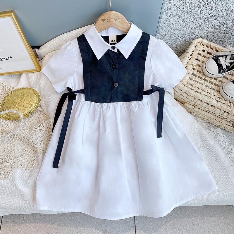 Girl's Dresses Summer Kids For Girls Fashion Korean Bow Tie Fake Two Piece Short Sleeve Princess Dress Vestidos Children CostumeGirl's, Q31504-2
Girl's Dresses Summer Kids For Girls Fashion Korean Bow Tie Fake Two Piece Short Sleeve Princess Dress Vestidos Children CostumeGirl's, Q31504-2