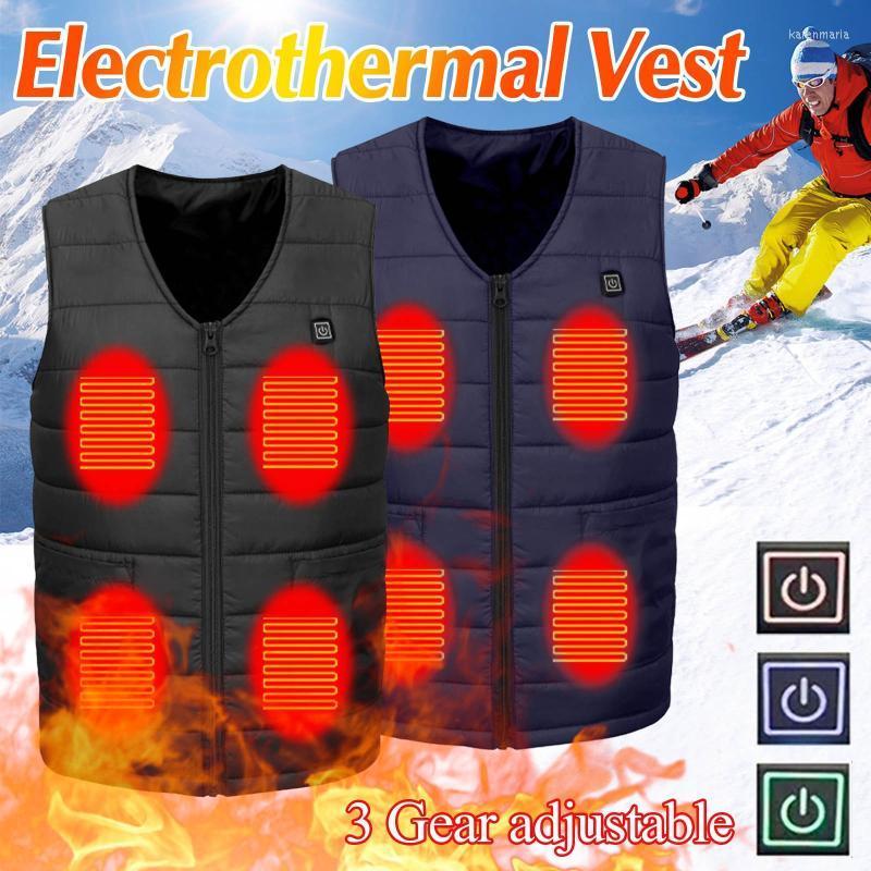 Men's Vests Winter Warm Men Jacket Smart Heated Vest Usb Trekking Electric Heating Body Warmer Pad Hunting Kare22, Bk
Men's Vests Winter Warm Men Jacket Smart Heated Vest Usb Trekking Electric Heating Body Warmer Pad Hunting Kare22, Bk