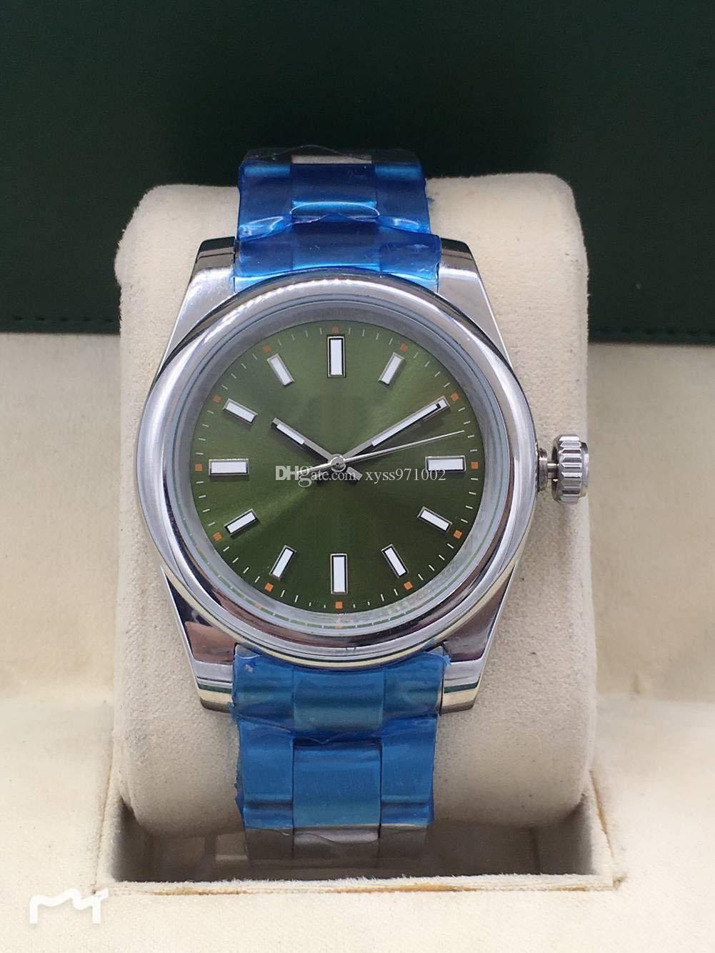 High Quality Asian Watch 2813 Automatic Mechanical Men's Luxury Watchs 114200 36mm Green Dial Stainless Steel Strap Fashion Sapphire Glass Ladies Watches
High Quality Asian Watch 2813 Automatic Mechanical Men's Luxury Watchs 114200 36mm Green Dial Stainless Steel Strap Fashion Sapphire Glass Ladies Watches