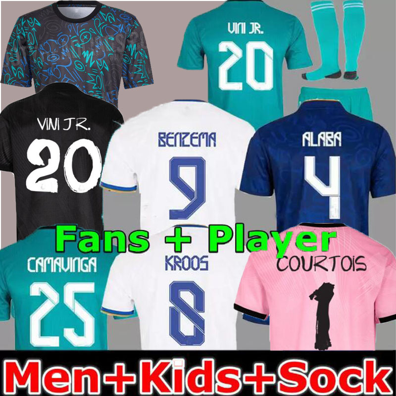 BENZEMA Fourth soccer jerseys 21 22 23 chamspions final football shirt CAMAVINGA ASENSIO RODRYGO men + kids kit 2021 2022 2023 uniforms VINI JR fans player REAL MADRIDS, Home lfp
BENZEMA Fourth soccer jerseys 21 22 23 chamspions final football shirt CAMAVINGA ASENSIO RODRYGO men + kids kit 2021 2022 2023 uniforms VINI JR fans player REAL MADRIDS, Home lfp