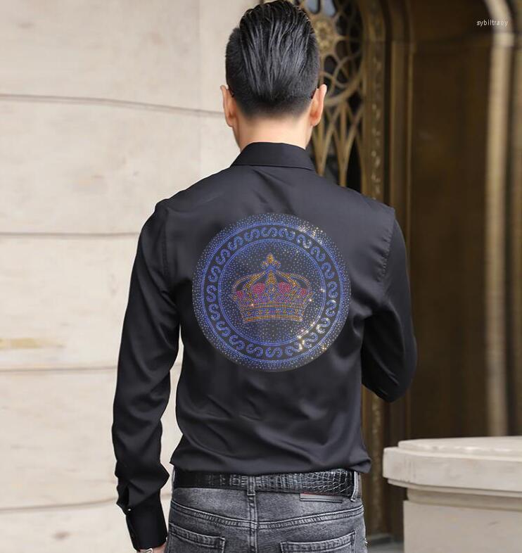 Men's Dress Shirts Brand Men Fashion Rhinestone Shirt Streetwear Casual Top MaleMen's Sybi22, As shown
Men's Dress Shirts Brand Men Fashion Rhinestone Shirt Streetwear Casual Top MaleMen's Sybi22, As shown